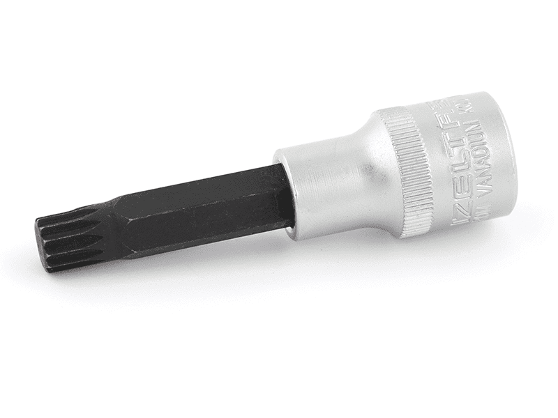 İZELTAŞ BİTS UÇ ONİKİ KÖŞE LOKMALI YİVLİ 6 mm KISA